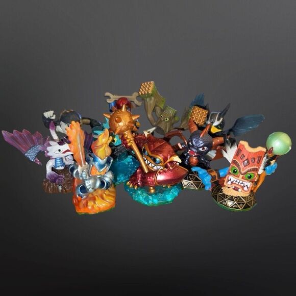 9 Skylader Figures Spryo Wham Shell Terrian Flashwing Ignitor Stump Sprocket B12 - Picture 1 of 10
